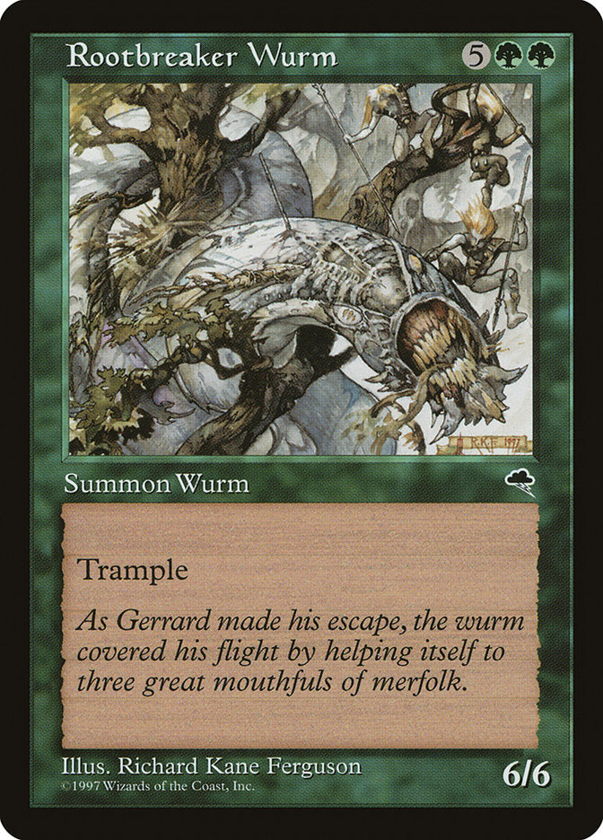 Rootbreaker Wurm [Tempest] - Magic: The Gathering - Card Brawlers | Quebec | Canada |