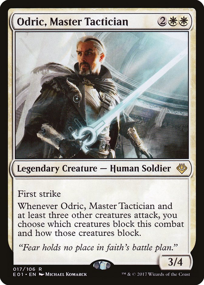 Odric, Master Tactician [Archenemy: Nicol Bolas] - Magic: The Gathering - Card Brawlers | Quebec | Canada |