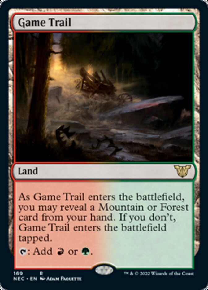 Game Trail [Kamigawa: Neon Dynasty Commander] - Magic: The Gathering - Card Brawlers | Quebec | Canada |