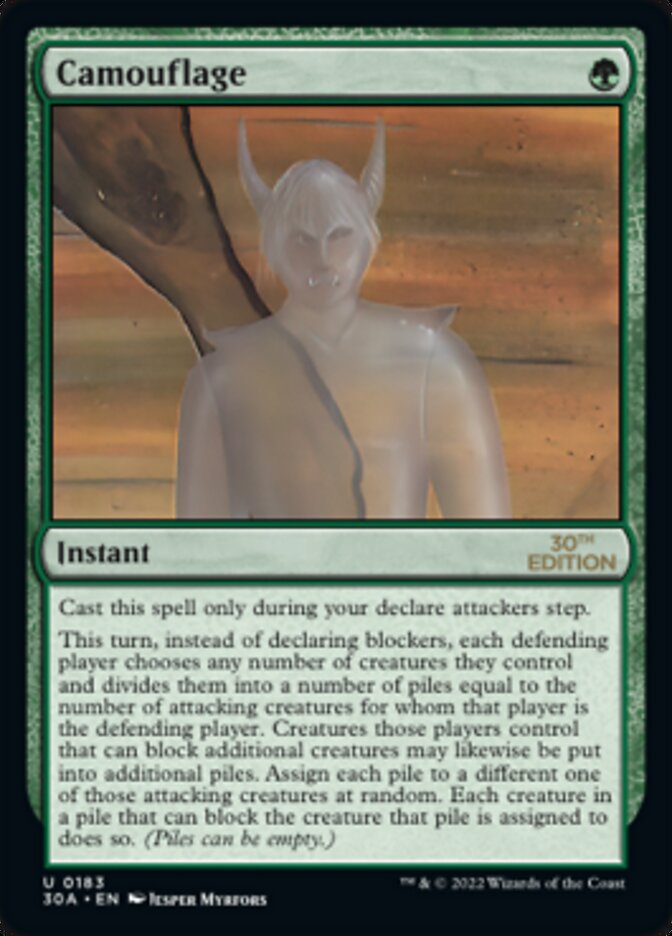 Camouflage [30th Anniversary Edition] - Magic: The Gathering - Card Brawlers | Quebec | Canada |