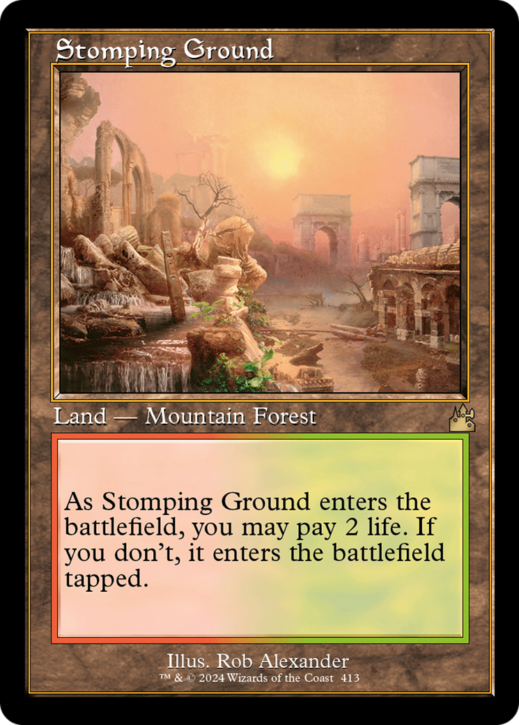 Stomping Ground (Retro) [Ravnica Remastered] - Magic: The Gathering - Card Brawlers | Quebec | Canada |