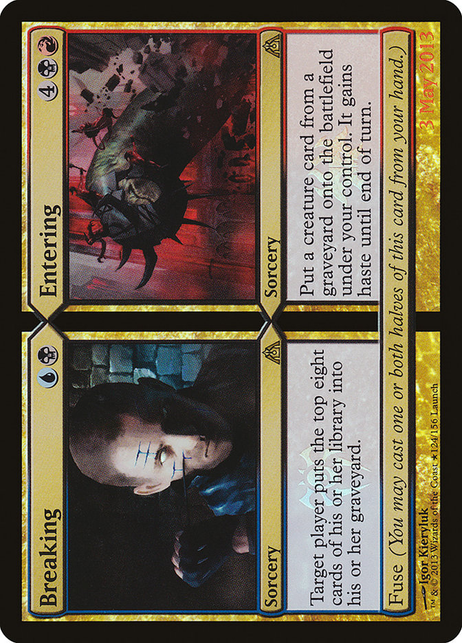 Breaking // Entering (Launch) [Dragon's Maze Promos] - Magic: The Gathering - Card Brawlers | Quebec | Canada |