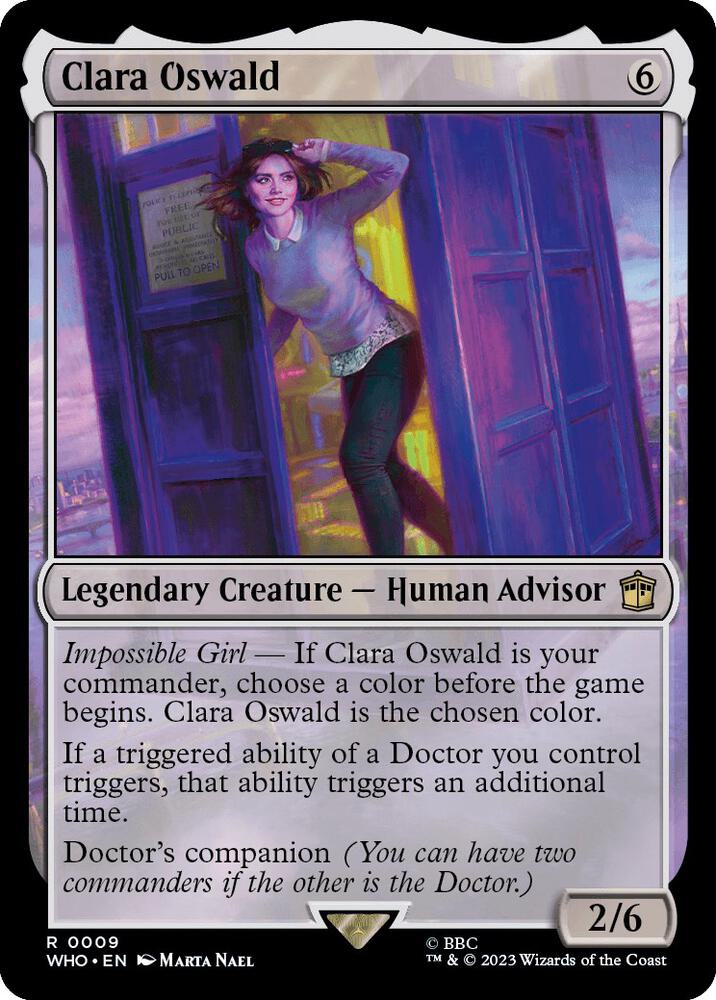 Clara Oswald [Doctor Who] - Magic: The Gathering - Card Brawlers | Quebec | Canada |