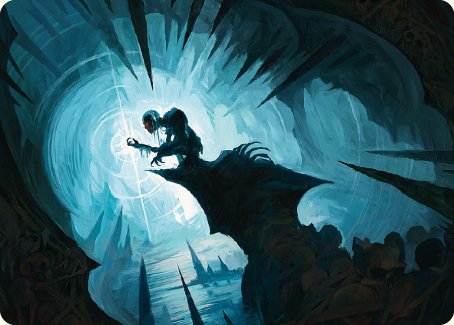 Gollum, Patient Plotter Art Card [The Lord of the Rings: Tales of Middle-earth Art Series] - Magic: The Gathering - Card Brawlers | Quebec | Canada |
