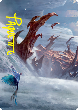 Island Art Card (Gold-Stamped Signature) [Strixhaven: School of Mages Art Series] - Magic: The Gathering - Card Brawlers | Quebec | Canada |