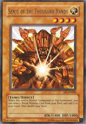 Senju of the Thousand Hands [SRL-EN080] Rare - Yu-Gi-Oh! - Card Brawlers | Quebec | Canada |