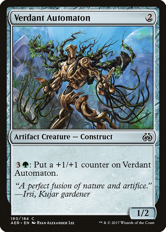 Verdant Automaton [Aether Revolt] - Magic: The Gathering - Card Brawlers | Quebec | Canada |