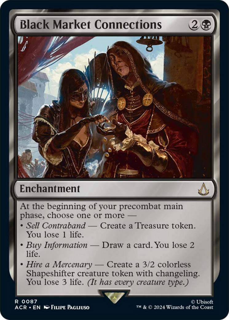 Black Market Connections [Assassin's Creed] - Magic: The Gathering - Card Brawlers | Quebec | Canada |