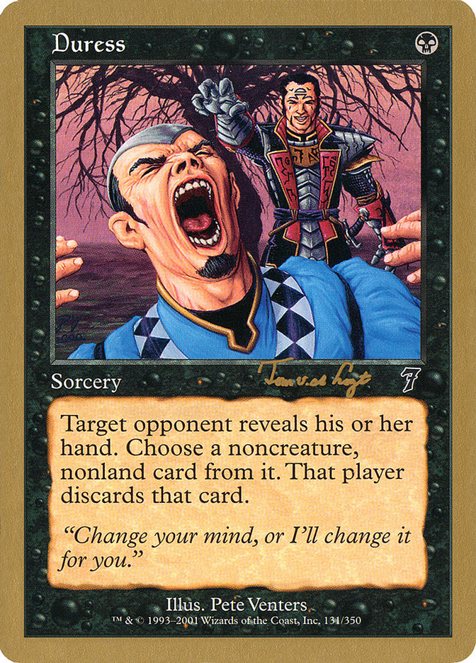 Duress (Tom van de Logt) [World Championship Decks 2001] - Magic: The Gathering - Card Brawlers | Quebec | Canada |