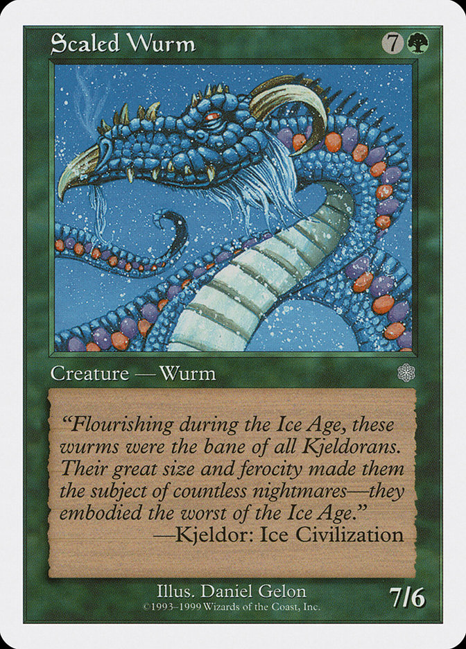 Scaled Wurm [Battle Royale] - Magic: The Gathering - Card Brawlers | Quebec | Canada |
