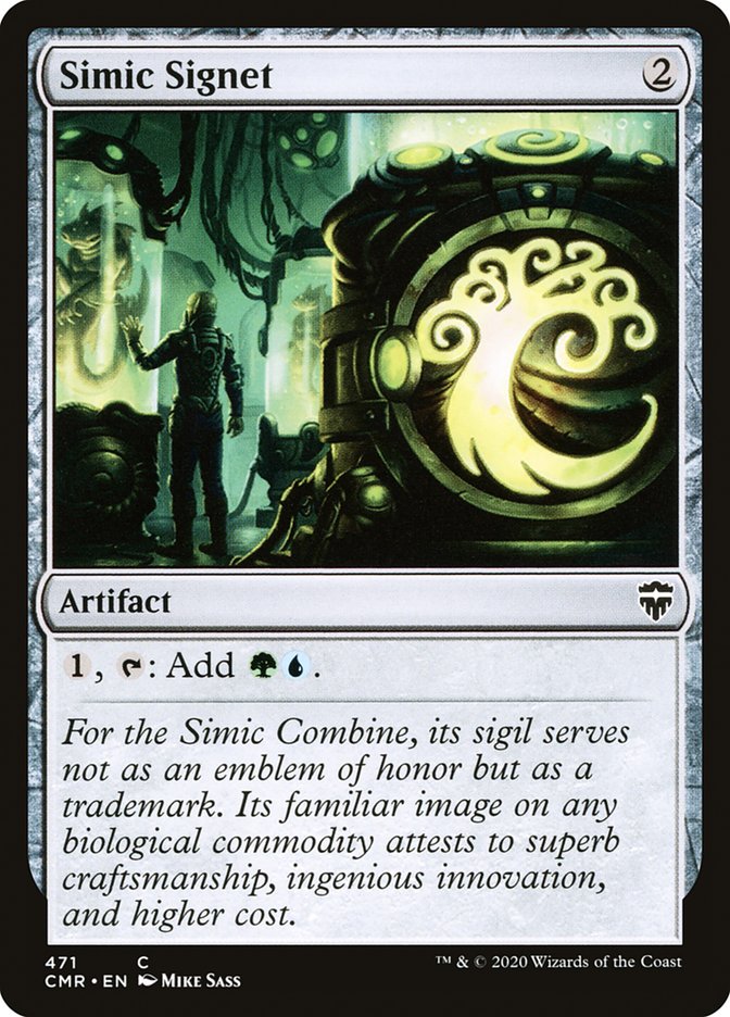 Simic Signet [Commander Legends] - Magic: The Gathering - Card Brawlers | Quebec | Canada |