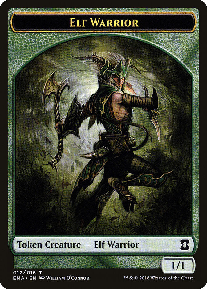 Elf Warrior Token [Eternal Masters Tokens] - Magic: The Gathering - Card Brawlers | Quebec | Canada |