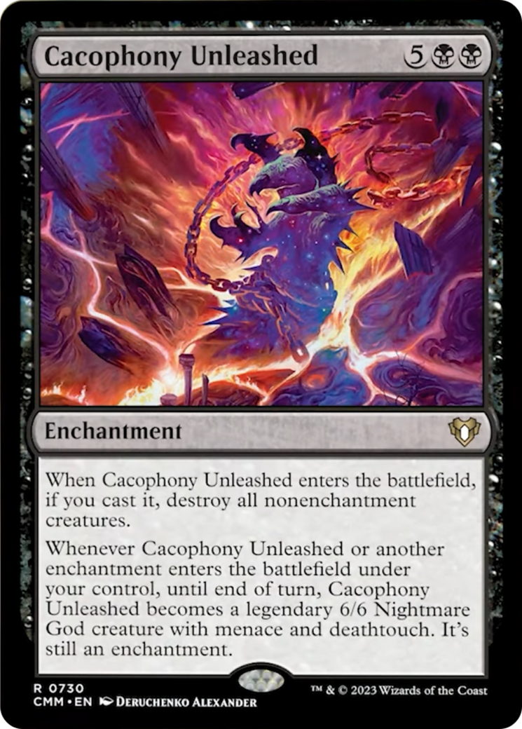 Cacophony Unleashed [Commander Masters] - Magic: The Gathering - Card Brawlers | Quebec | Canada |