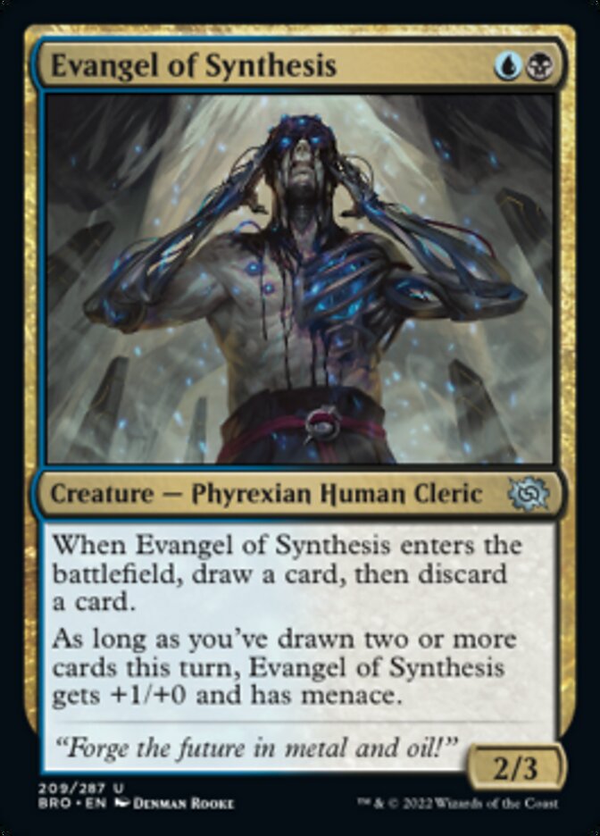 Evangel of Synthesis [The Brothers' War] - Magic: The Gathering - Card Brawlers | Quebec | Canada |