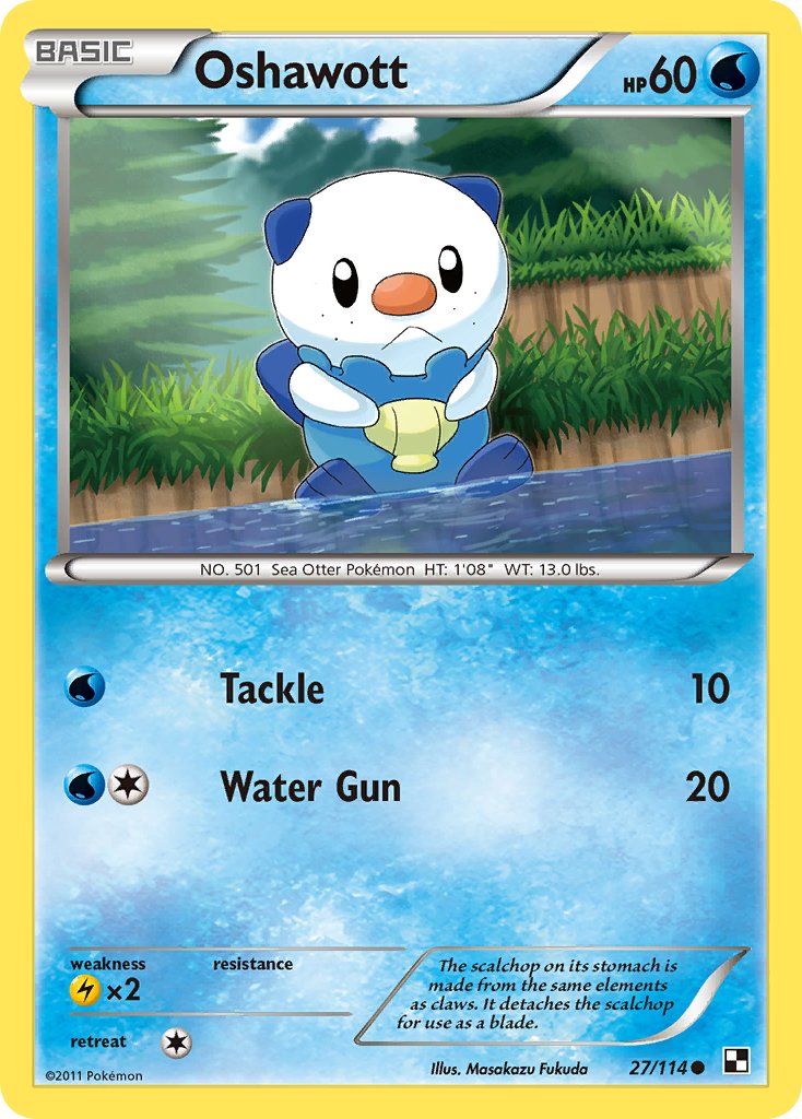 Oshawott (27/114) [Alternate Art Promos] - Pokémon - Card Brawlers | Quebec | Canada |