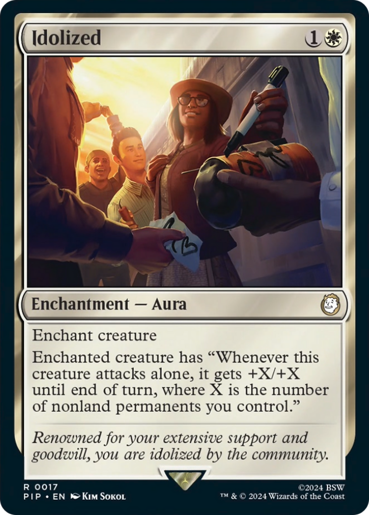 Idolized [Fallout] - Magic: The Gathering - Card Brawlers | Quebec | Canada |