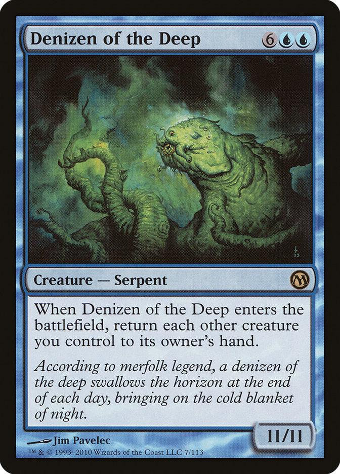 Denizen of the Deep [Duels of the Planeswalkers] - Magic: The Gathering - Card Brawlers | Quebec | Canada |