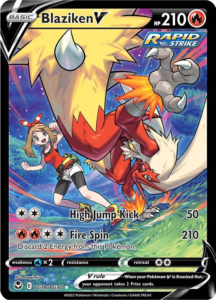 Blaziken V (TG14/TG30) [Sword & Shield: Silver Tempest] - Pokémon - Card Brawlers | Quebec | Canada |