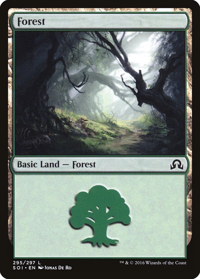 Forest (295) [Shadows over Innistrad] - Magic: The Gathering - Card Brawlers | Quebec | Canada |