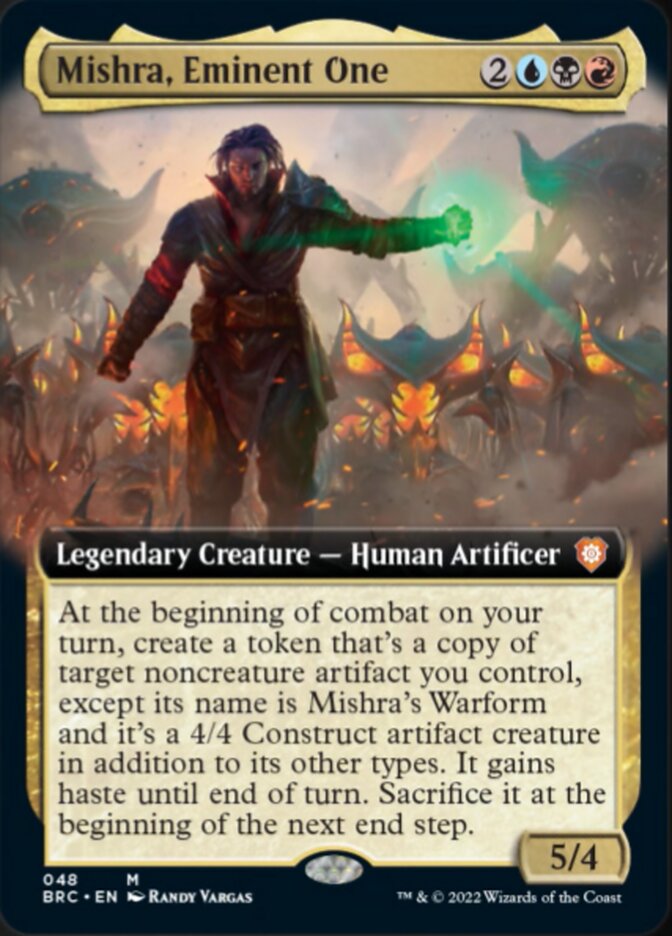 Mishra, Eminent One (Extended Art) [The Brothers' War Commander] - Magic: The Gathering - Card Brawlers | Quebec | Canada |