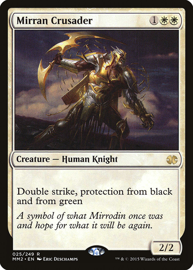 Mirran Crusader [Modern Masters 2015] - Magic: The Gathering - Card Brawlers | Quebec | Canada |