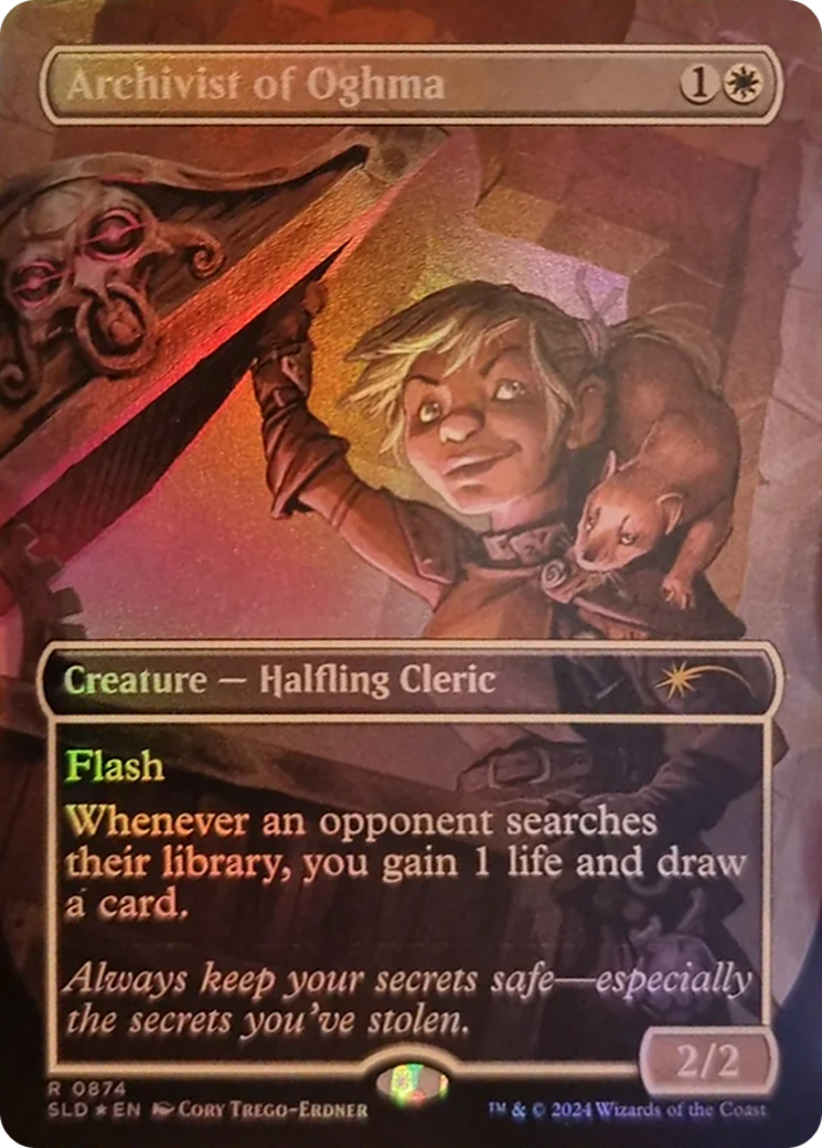 Archivist of Oghma (Rainbow Foil) [Secret Lair Drop Series] - Magic: The Gathering - Card Brawlers | Quebec | Canada |