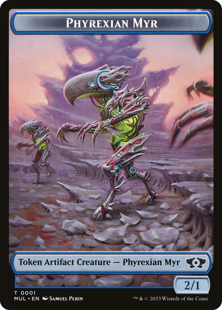 Phyrexian Myr // Phyrexian Hydra (11) Double-Sided Token [March of the Machine Tokens] - Magic: The Gathering - Card Brawlers | Quebec | Canada |