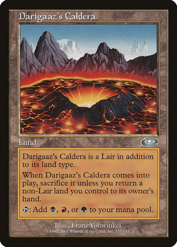 Darigaaz's Caldera [Planeshift] - Magic: The Gathering - Card Brawlers | Quebec | Canada |