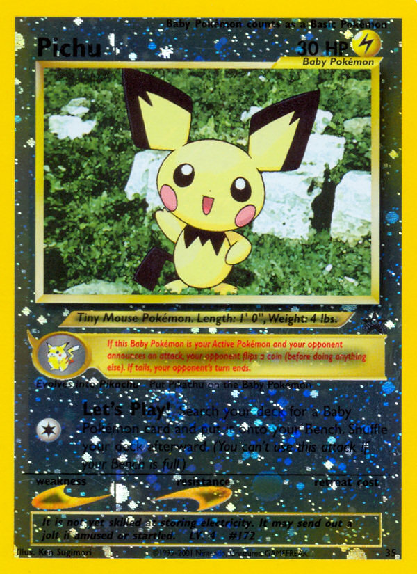Pichu (35) [Wizards of the Coast: Black Star Promos] - Pokémon - Card Brawlers | Quebec | Canada |