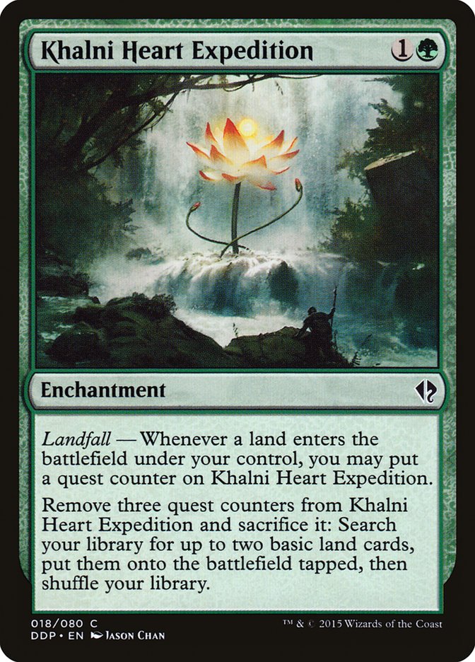 Khalni Heart Expedition [Duel Decks: Zendikar vs. Eldrazi] - Magic: The Gathering - Card Brawlers | Quebec | Canada |