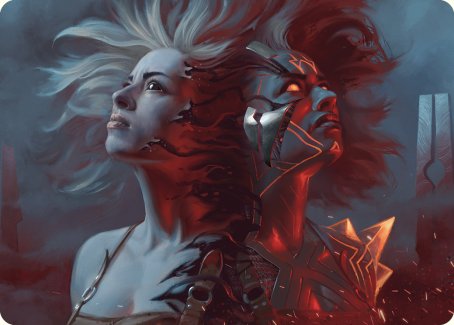Thrill of Possibility Art Card [Phyrexia: All Will Be One Art Series] - Magic: The Gathering - Card Brawlers | Quebec | Canada |
