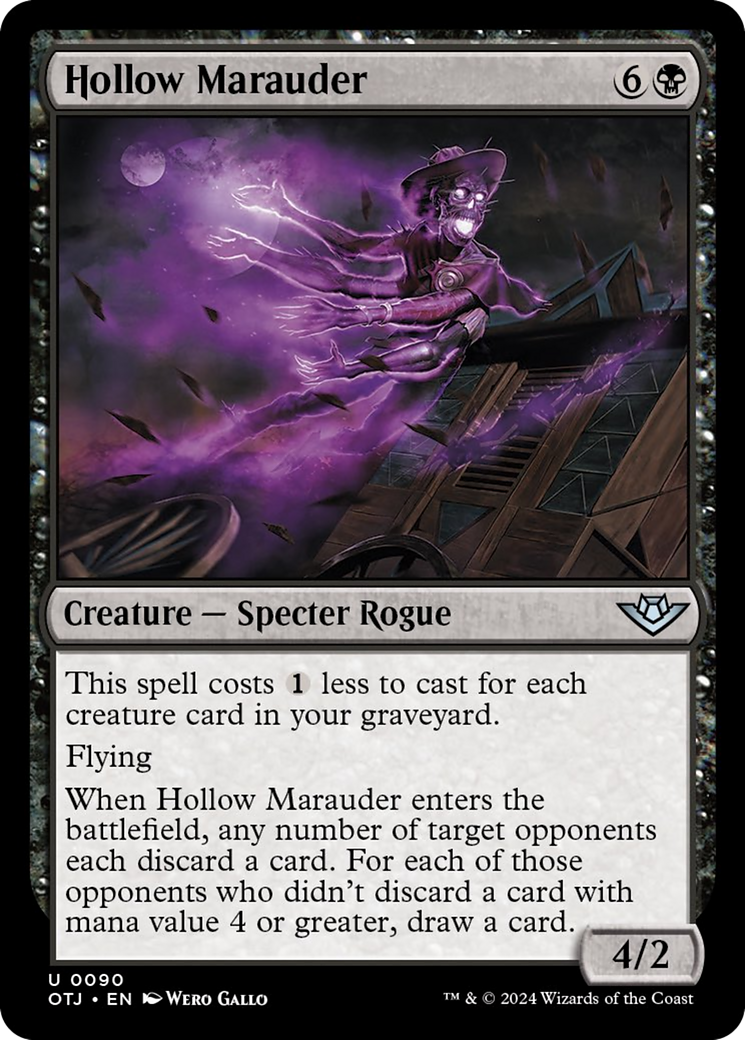 Hollow Marauder [Outlaws of Thunder Junction] - Magic: The Gathering - Card Brawlers | Quebec | Canada |