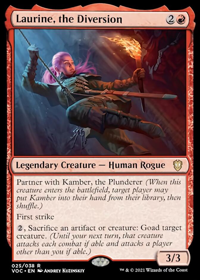 Laurine, the Diversion [Innistrad: Crimson Vow Commander] - Magic: The Gathering - Card Brawlers | Quebec | Canada |
