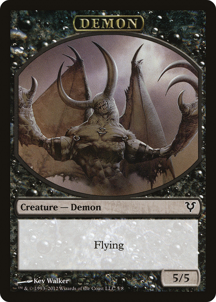 Angel // Demon Double-Sided Token [Avacyn Restored Tokens] - Magic: The Gathering - Card Brawlers | Quebec | Canada |
