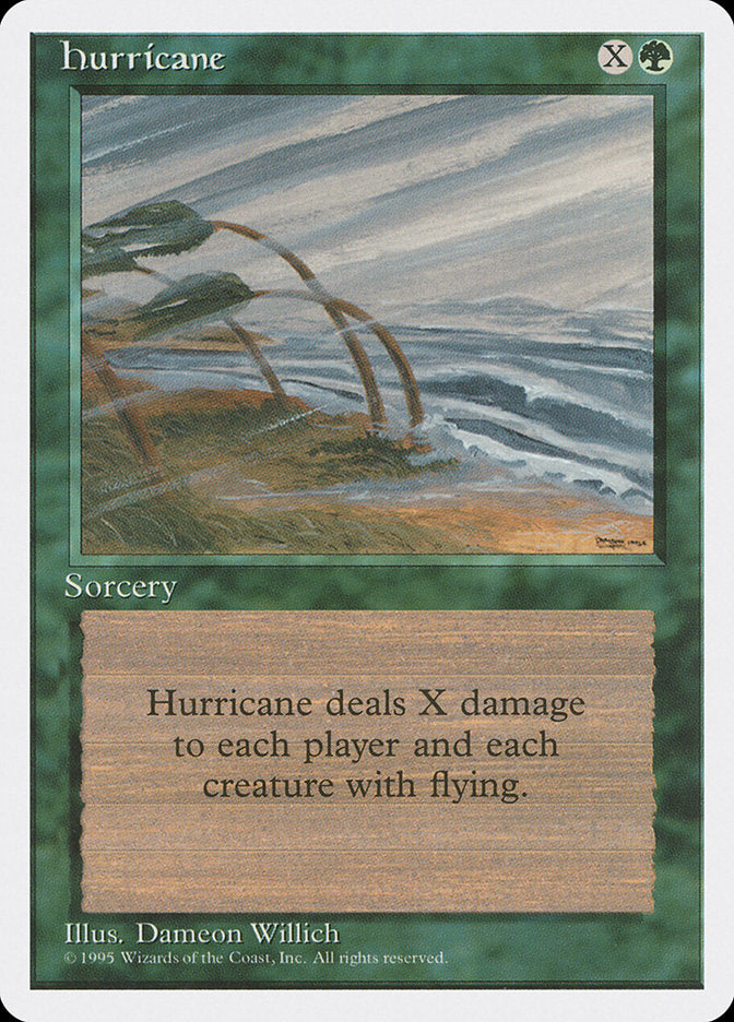 Hurricane [Fourth Edition] - Magic: The Gathering - Card Brawlers | Quebec | Canada |