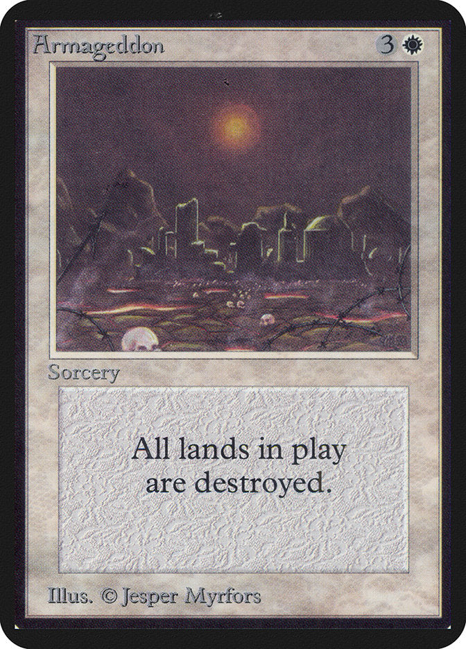 Armageddon [Alpha Edition] - Magic: The Gathering - Card Brawlers | Quebec | Canada |