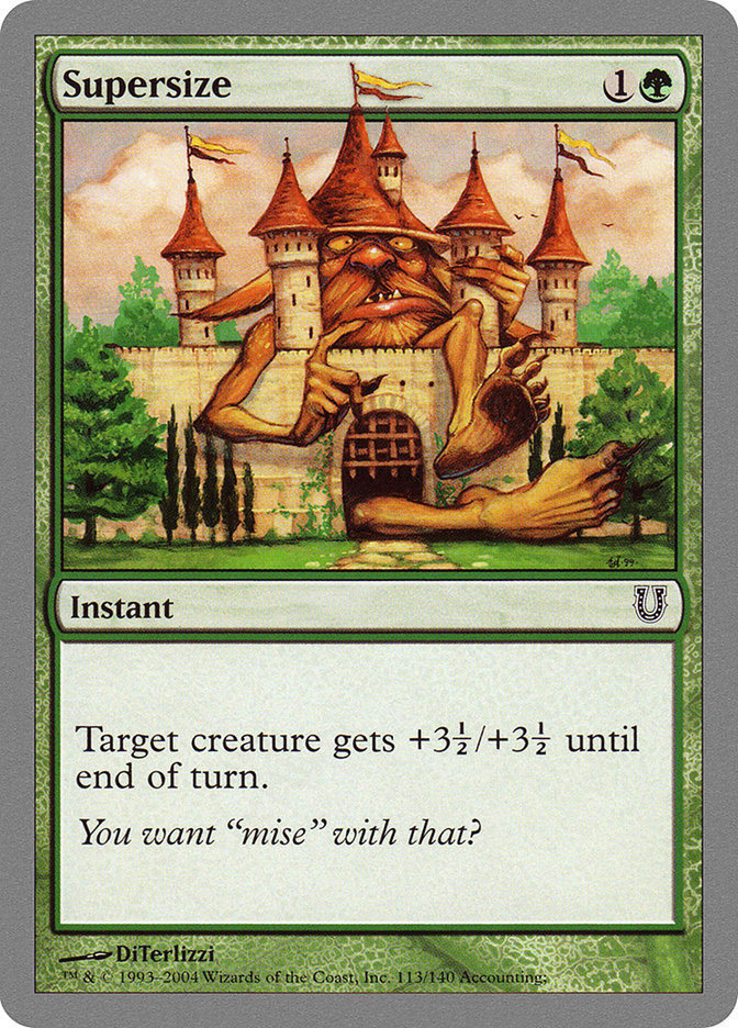 Supersize [Unhinged] - Magic: The Gathering - Card Brawlers | Quebec | Canada |