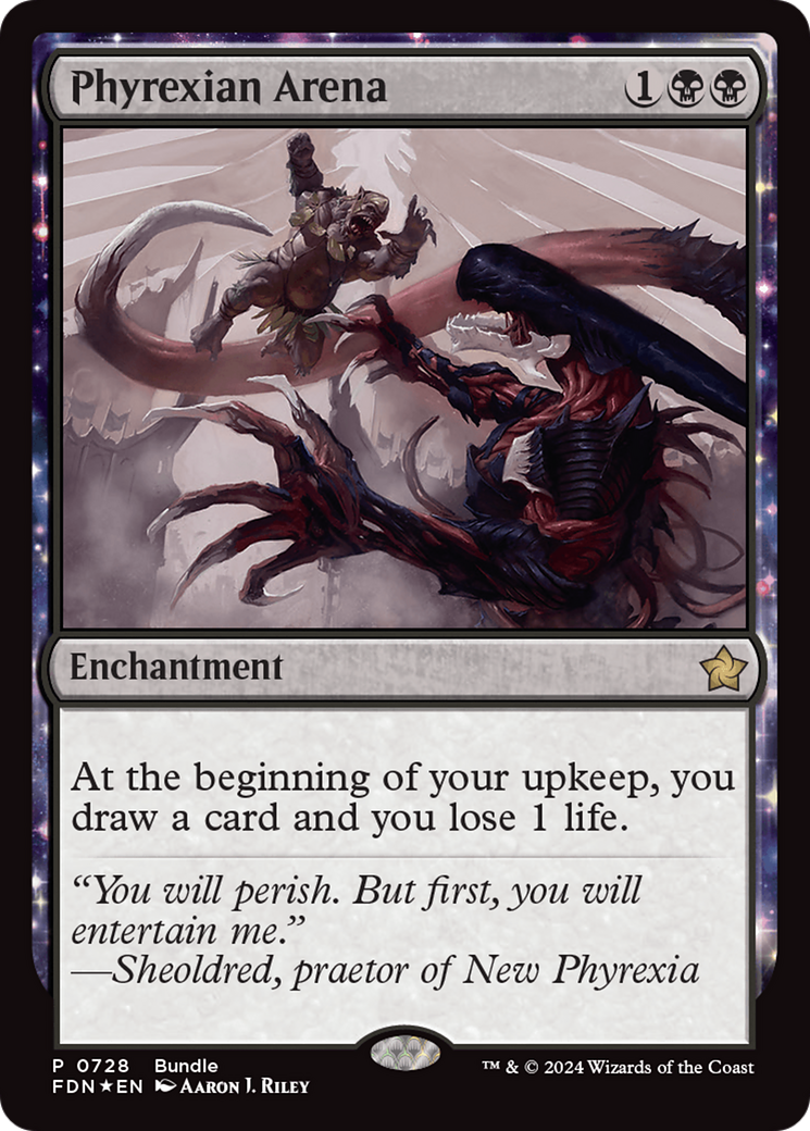 Phyrexian Arena (Bundle) [Foundations Promos] - Magic: The Gathering - Card Brawlers | Quebec | Canada |