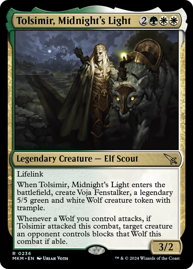 Tolsimir, Midnight's Light [Murders at Karlov Manor] - Magic: The Gathering - Card Brawlers | Quebec | Canada |