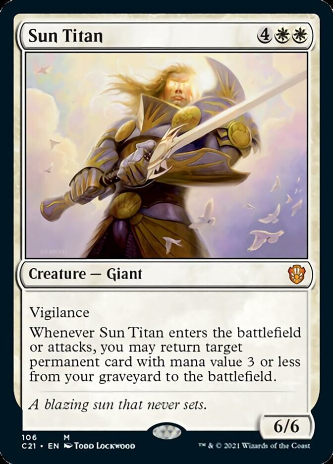 Sun Titan [Commander 2021] - Magic: The Gathering - Card Brawlers | Quebec | Canada |