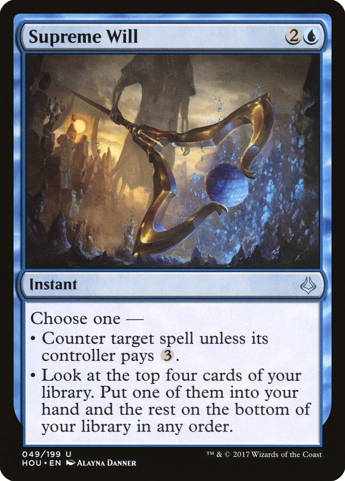 Supreme Will [Hour of Devastation] - Magic: The Gathering - Card Brawlers | Quebec | Canada |