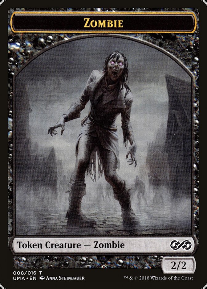 Zombie Token [Ultimate Masters Tokens] - Magic: The Gathering - Card Brawlers | Quebec | Canada |