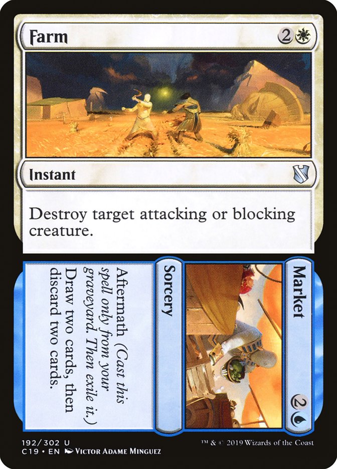 Farm // Market [Commander 2019] - Magic: The Gathering - Card Brawlers | Quebec | Canada |