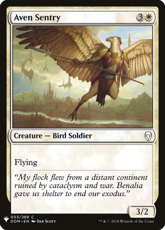 Aven Sentry [Mystery Booster] - Magic: The Gathering - Card Brawlers | Quebec | Canada |