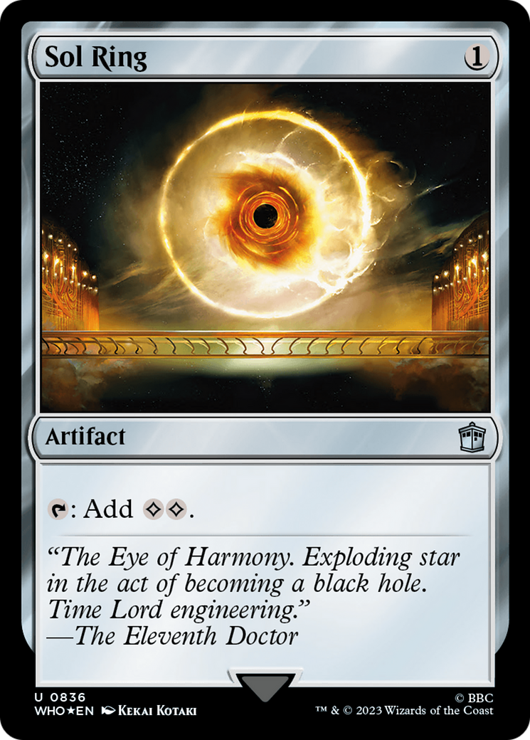 Sol Ring (Surge Foil) [Doctor Who] - Magic: The Gathering - Card Brawlers | Quebec | Canada |