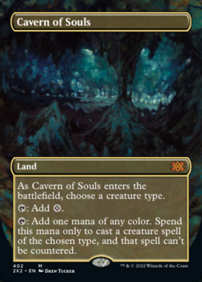 Cavern of Souls (Borderless Alternate Art) [Double Masters 2022] - Magic: The Gathering - Card Brawlers | Quebec | Canada |