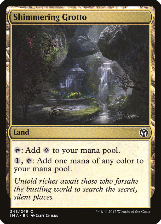 Shimmering Grotto [Iconic Masters] - Magic: The Gathering - Card Brawlers | Quebec | Canada |