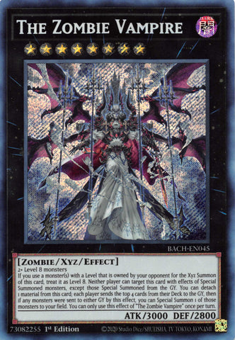 The Zombie Vampire [BACH-EN045] Secret Rare - Yu-Gi-Oh! - Card Brawlers | Quebec | Canada |