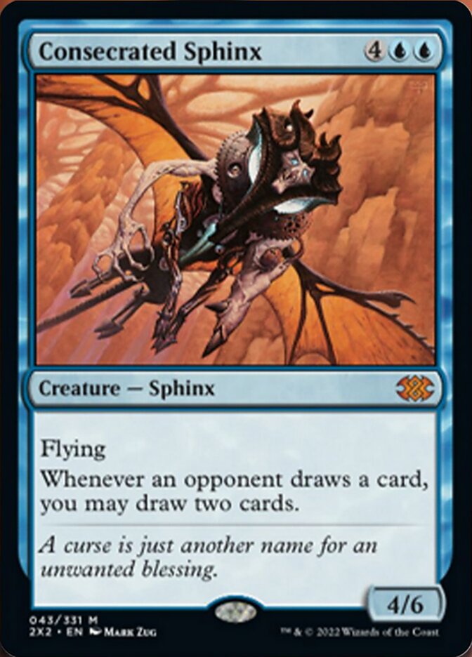 Consecrated Sphinx [Double Masters 2022] - Magic: The Gathering - Card Brawlers | Quebec | Canada |