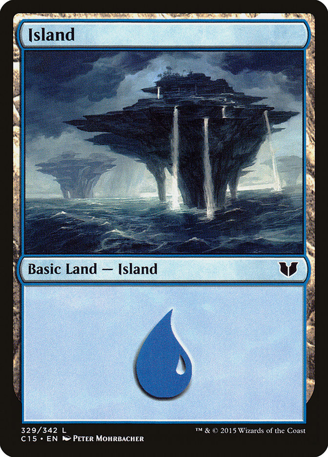 Island (329) [Commander 2015] - Magic: The Gathering - Card Brawlers | Quebec | Canada |